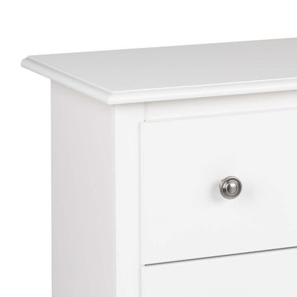 Commode Monterey 8 tiroirs - Blanc|Commode Monterey à 8 tiroirs - blanche