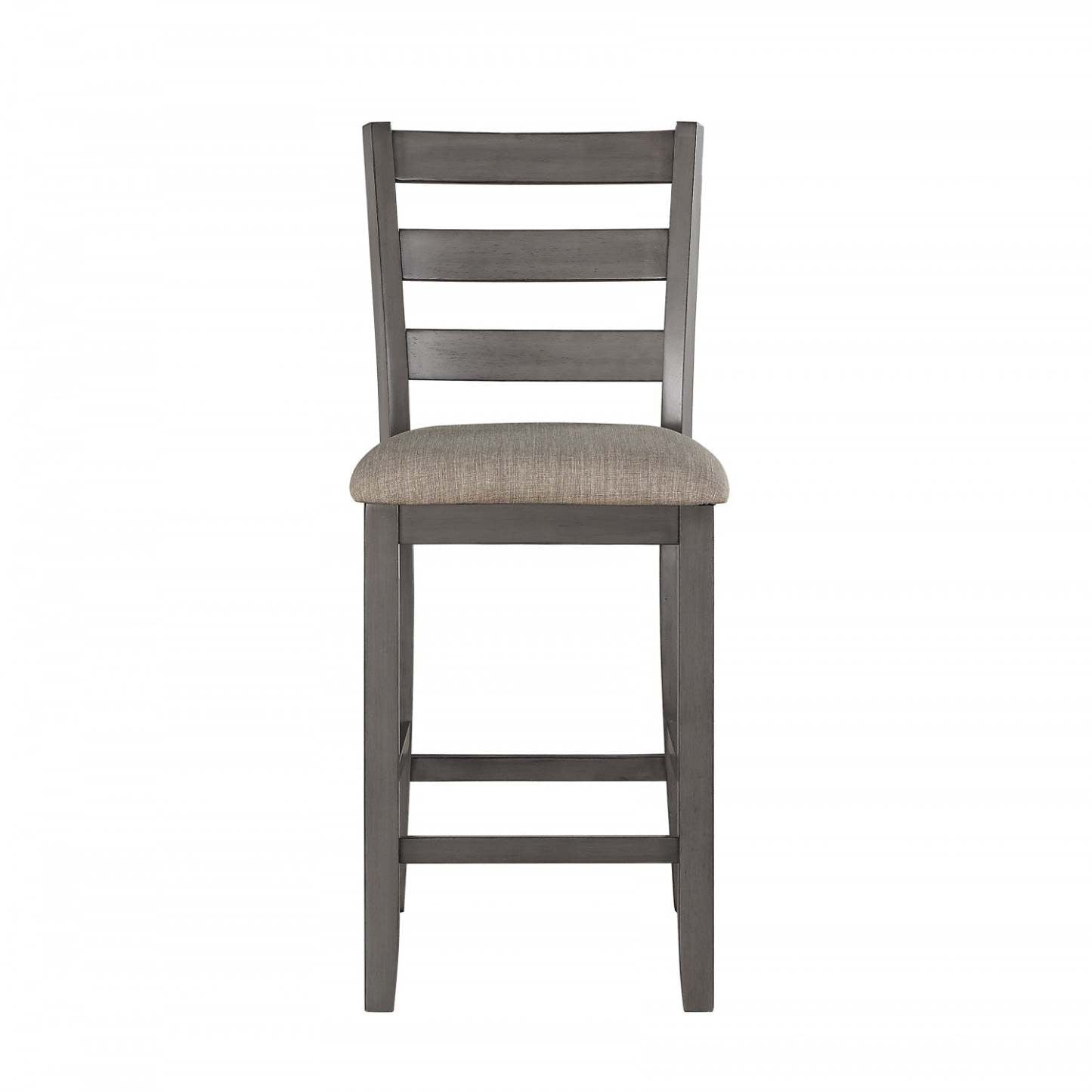 Ensemble de salle à manger 5 pièces à hauteur de comptoir Mosse - Gris | Ensemble De Salle À Manger À Hauteur De Comptoir Mosse Gris, 5 Pièces