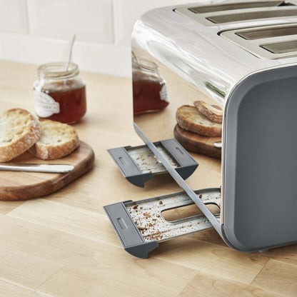 Salton Swan Nordic 4-Slice Toaster - ST14620GRYN|Grille-pain Swan à 4 tranches de style nordique - ST14620GRYN
