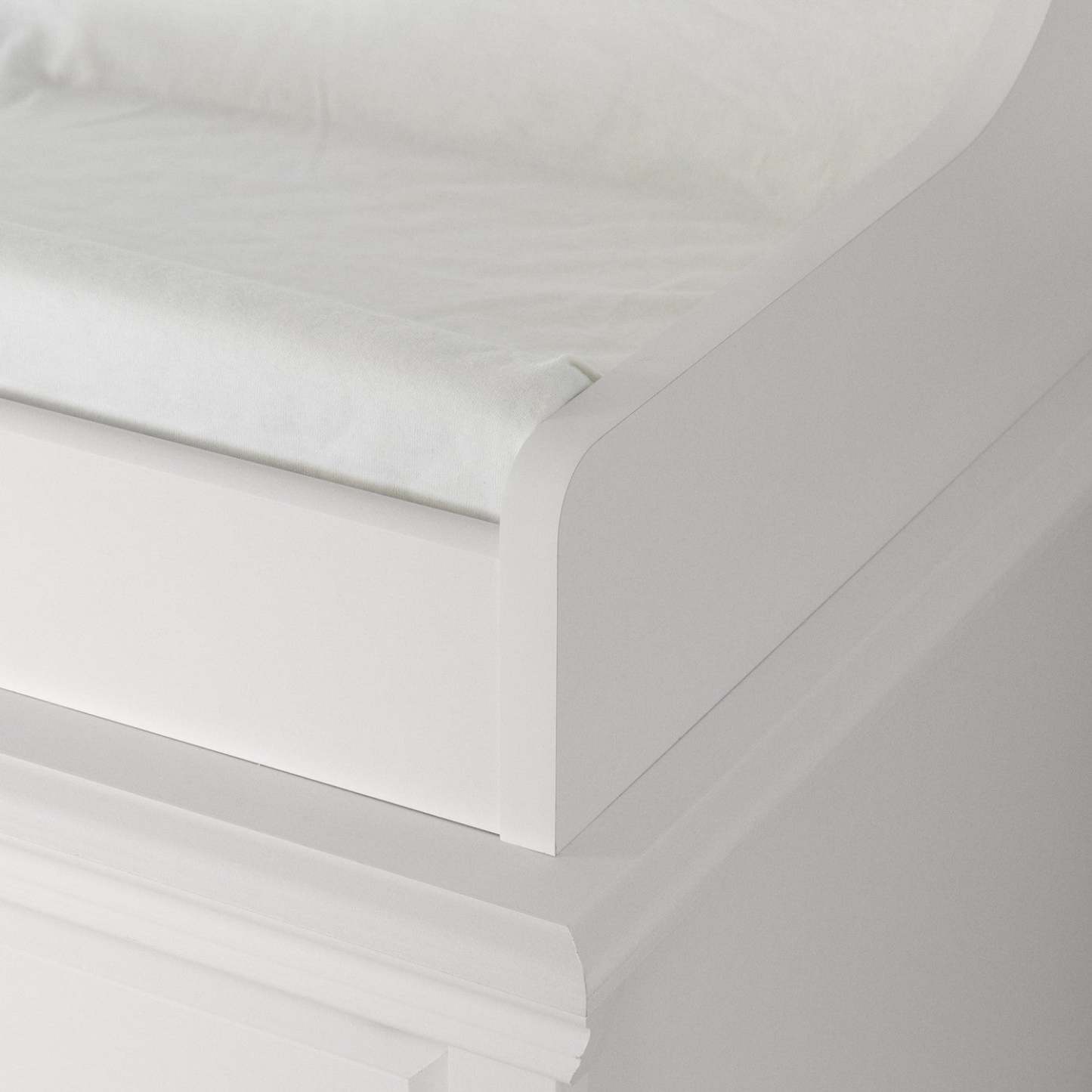 Table à langer 3 tiroirs Cotton Candy - Blanc pur | Cotton Candy Table A Langer 3 Tiroirs - Blanc Solide