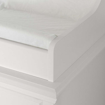 Table à langer 3 tiroirs Cotton Candy - Blanc pur | Cotton Candy Table A Langer 3 Tiroirs - Blanc Solide