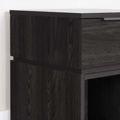 Hourra 1-Drawer Nightstand - Chêne gris|Table de nuit Hourra à 1 tiroir - chêne gris