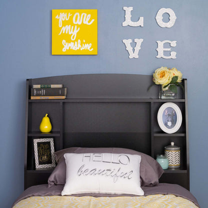 Astrid Twin Headboard - Black|Tête de lit Astrid pour lit simple - noire