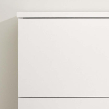 Commode à 6 tiroirs Cavalleri - Blanc Pur | Commode Cavalleri 6 Tiroirs - Blanc Solide