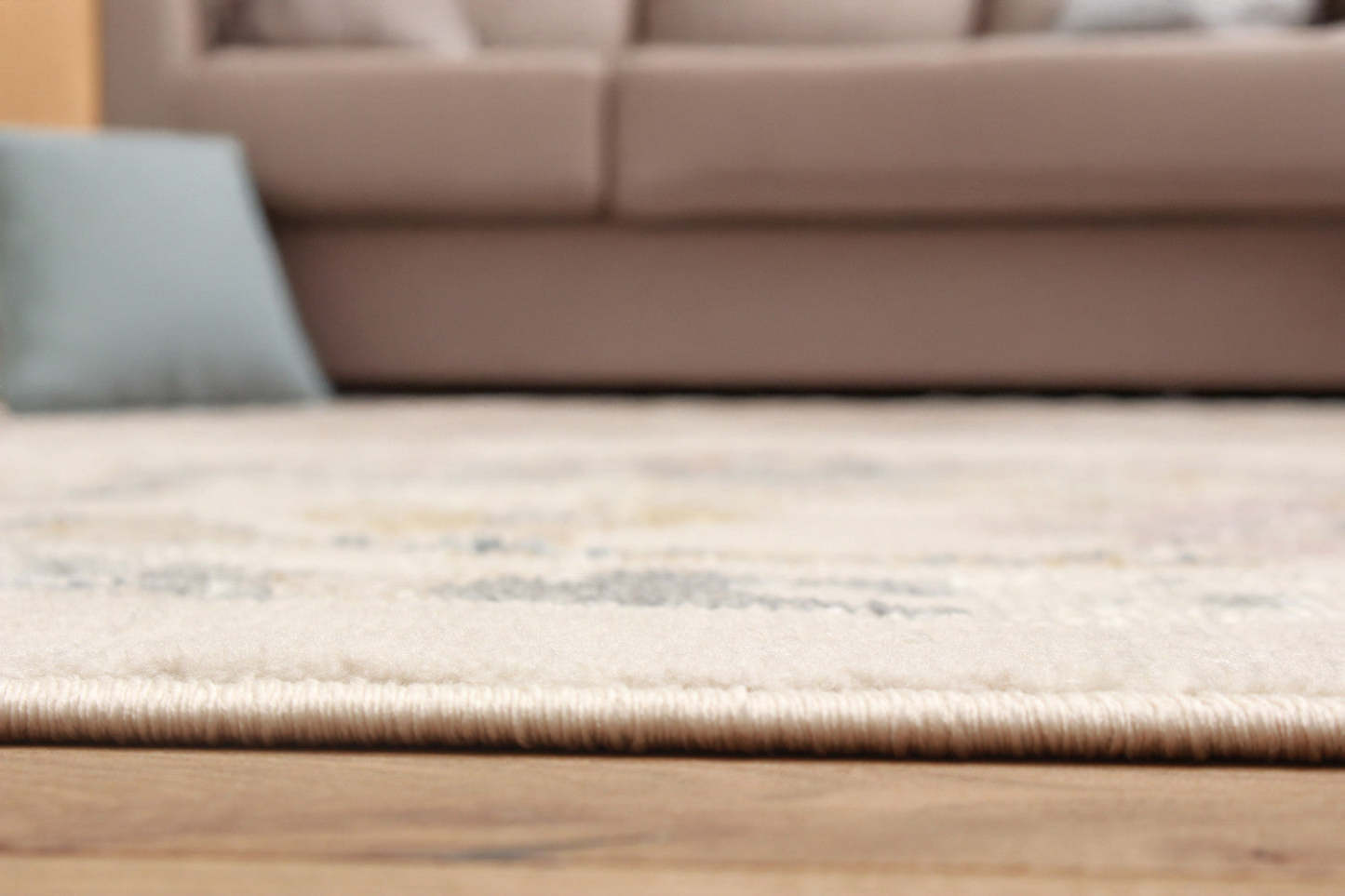 Tapis ivoire rococo - 5'0 X 8'0 | Tapis Rococo ivoire - 5 pi 0 po x 8 pi 0 po