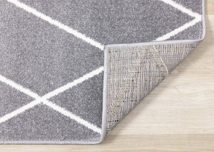 Tapis Covington à lignes géométriques - 6'7 x 9'10|Carpette Covington à motifs de lignes géométriques - 6 pi 7 po x 9 pi 10 po