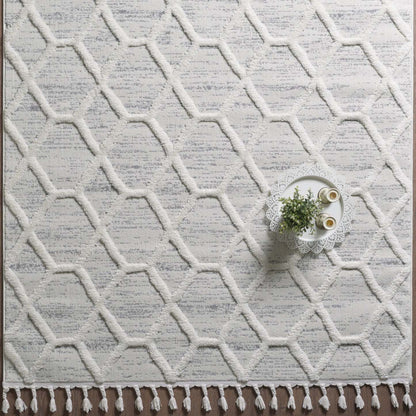 Quinto Nexus Shag Area Rug - 7'7 x 10'|Carpette à poils longs Quinto Nexus - 7 pi 7 po x 10 pi