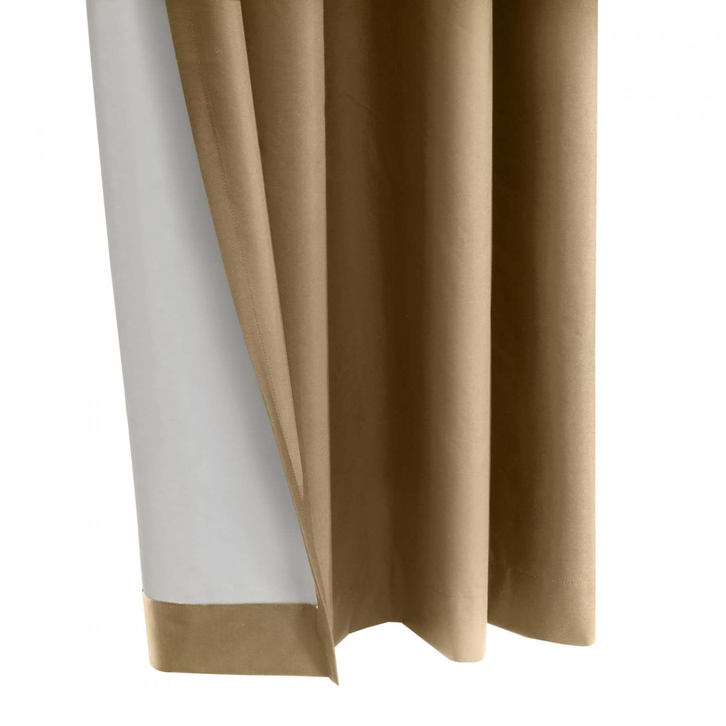Thermaplus Alpine Sand Blackout Grommet Curtain Panel - 52 x 84|Panneau de rideau occultant à œillets Alpin Sable de Thermaplus - 52 x 84