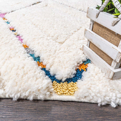 Tapis Lola à motifs en treillis, grand format 8 x 11 pieds | Tapis Lola grand format 8 x 11 pieds | D80GHPR9