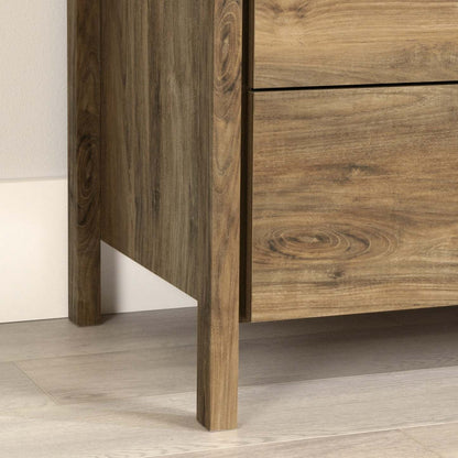 Commode 5 tiroirs Gravity - Mangue Naturel | Commode Gravity 5 Tiroirs - Manguier Naturel