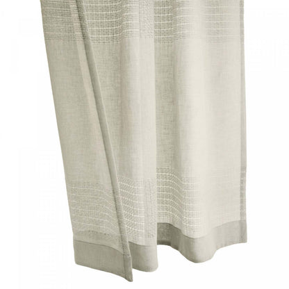Habitat Lindsey Linen Light Filtering Back Tab Curtain Panel - 52 x 95|Panneau de rideau filtrant la lumière à passants dissimulés Lindsey apparence lin d'Habitat - 52 x 95
