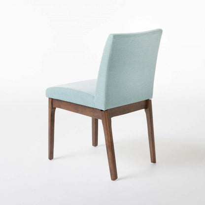 Ensemble de 2 chaises de salle à manger Anastasia avec revêtement en tissu - Menthe | Lot De 2 Chaises De Salle À Manger Anastasia Avec Revêtement En Tissu - Couleur Menthe