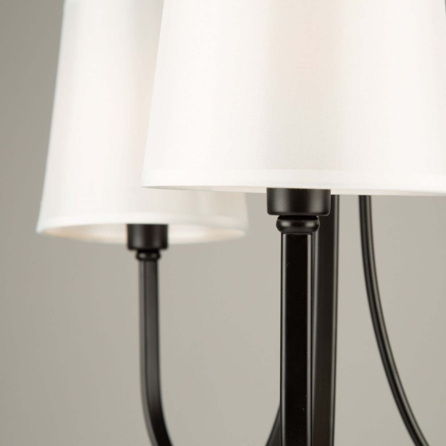 Lustre Rhythm noir à 3 ampoules | Lustre noir Rhythm à 3 lumières | D06HGK6E