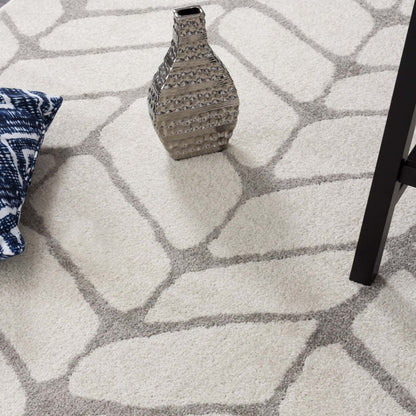 Tapis Lav Arco Gris 4x6|Carpette Lav Arco grise 4 x 6|D80GPQ8J