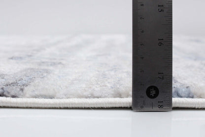 Tapis Trudel Bleu Clair - 3'11 X 5'7 |Carpette Trudel bleu clair - 3 pi 11 po x 5 pi 7 po