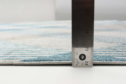 Tapis Kors gris lavable en machine - 6'0 x 9'0|Carpette Kors grise lavable à la machine - 6 pi 0 po x 9 pi 0 po|D86FO3W4