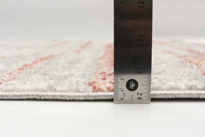 Tapis Vera aztèque ivoire/cuivre – 2'7 x 8'4| Carpette Vera Aztèque ivoirecuivre - 2 pi 7 po x 8 pi 4 po|D86FCBYG