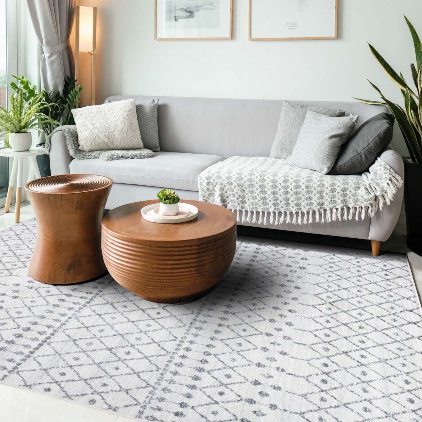 Tapis Roma Safi crème 5x8|Tapis Roma Safi crème 5x8|D80G05KP