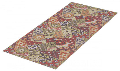 Bellezza Rouge 2'2 x 5'0 Tapis d'Area - S de 2|Carpette Bellezza rouge 2 pi 2 po x 5 pi 0 po - Ensemble de 2|D21RZ522