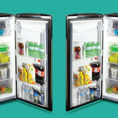 Koolatron 6,2 Cu. Fort. Réfrigérateur compact en acier inoxydable|Réfrigérateur compact Koolatron de 6,2 pi3 en acier inoxydable