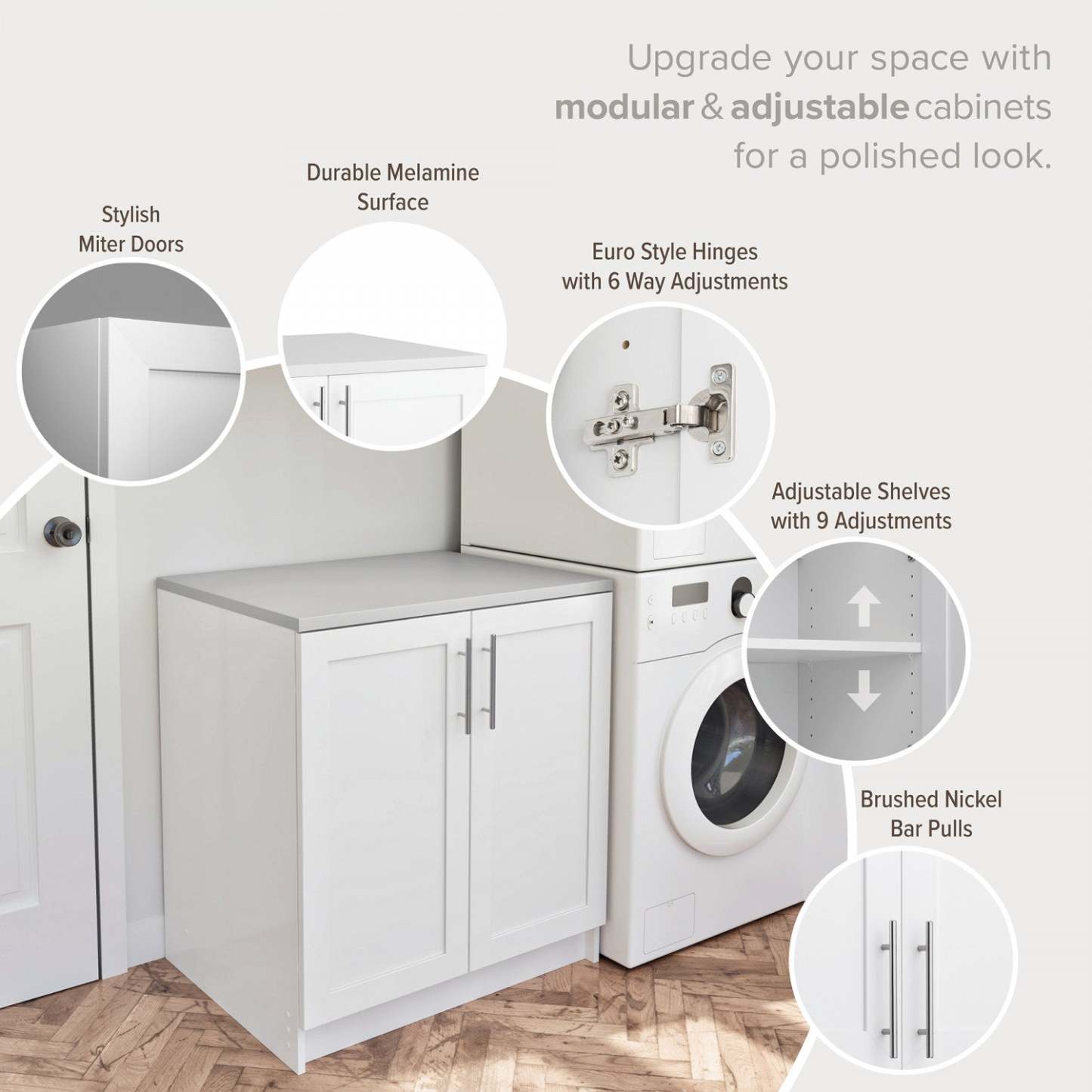 Prepac Elite 32 Base Storage Cabinet - Blanc|Armoire de rangement de base Elite de Prepac de 32 po - blanche