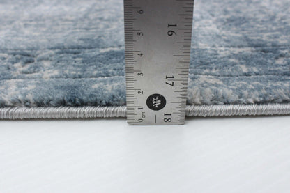 Tapis Dayna bleu 6'7 x 9'6 | Tapis Dayna bleue 6 pi 7 po x 9 pi 6 po