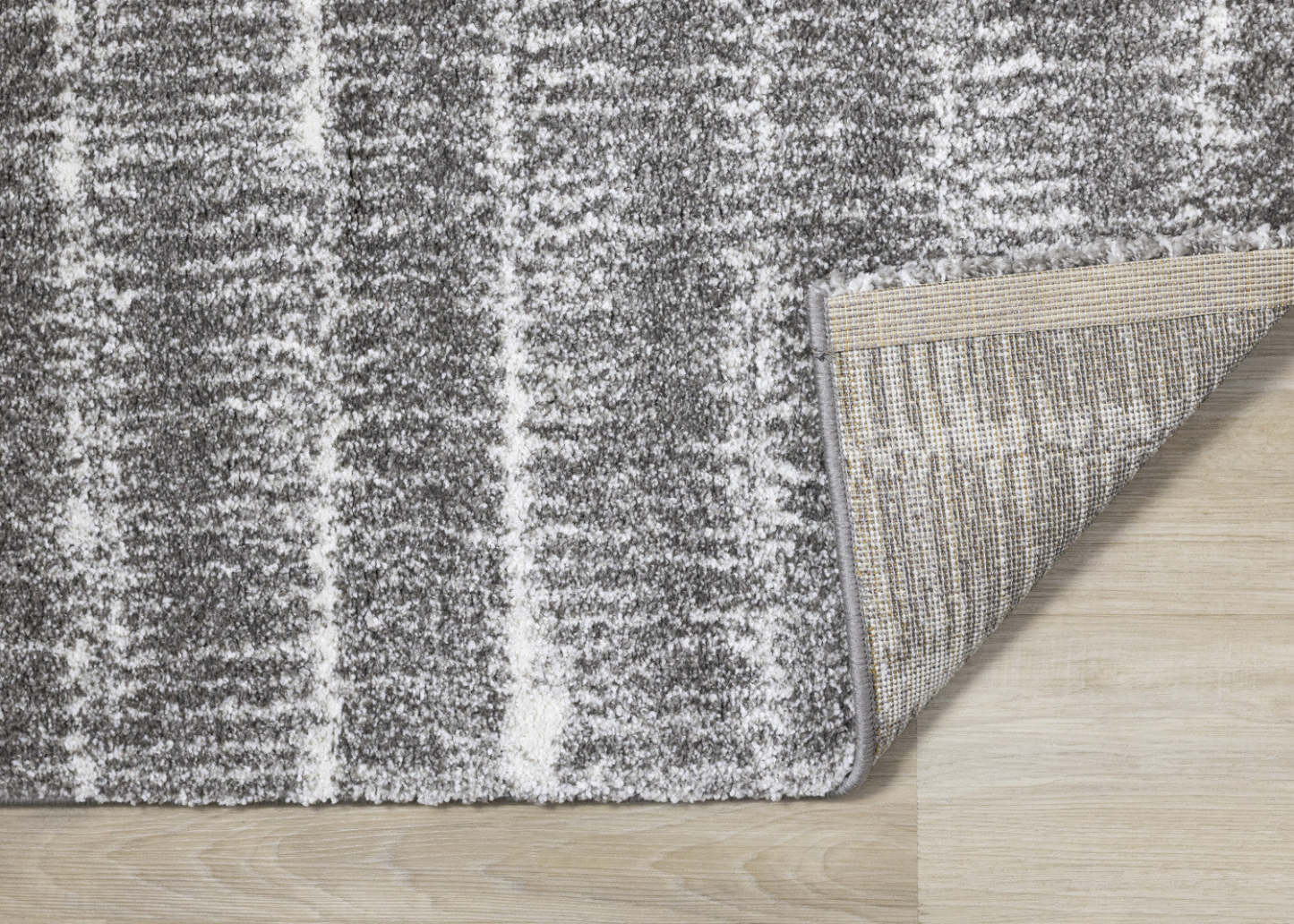 Tapis doux à rangées de rayures - 5'3 x 7'7|Carpette douce à motif de rangées de rayures - 5 pi 3 po x 7 pi 7 po