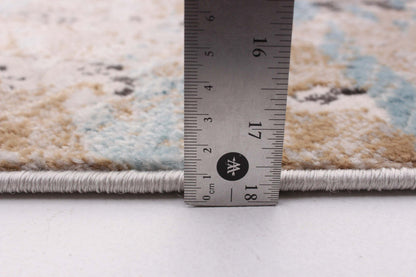 Tahi Blue, Grey, Taupe Rug 3'11 X 5'11 Area Rug|Tapis Tahi gris, bleu taupe 3 pi 11 po x 5 pi 11 po|D86FXX3G