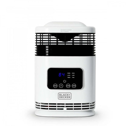 Black+Decker 10.2 Flameless Portable Heater |Radiateur portatif Black+Decker de 10,2 po sans flamme