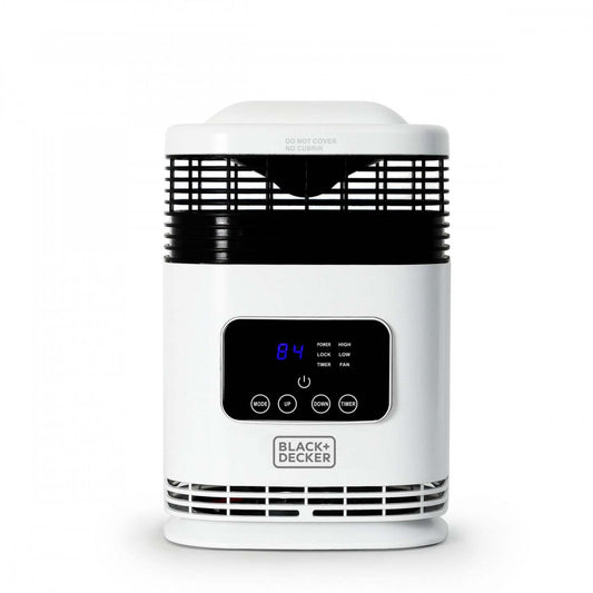 Black+Decker 10.2 Flameless Portable Heater |Radiateur portatif Black+Decker de 10,2 po sans flamme