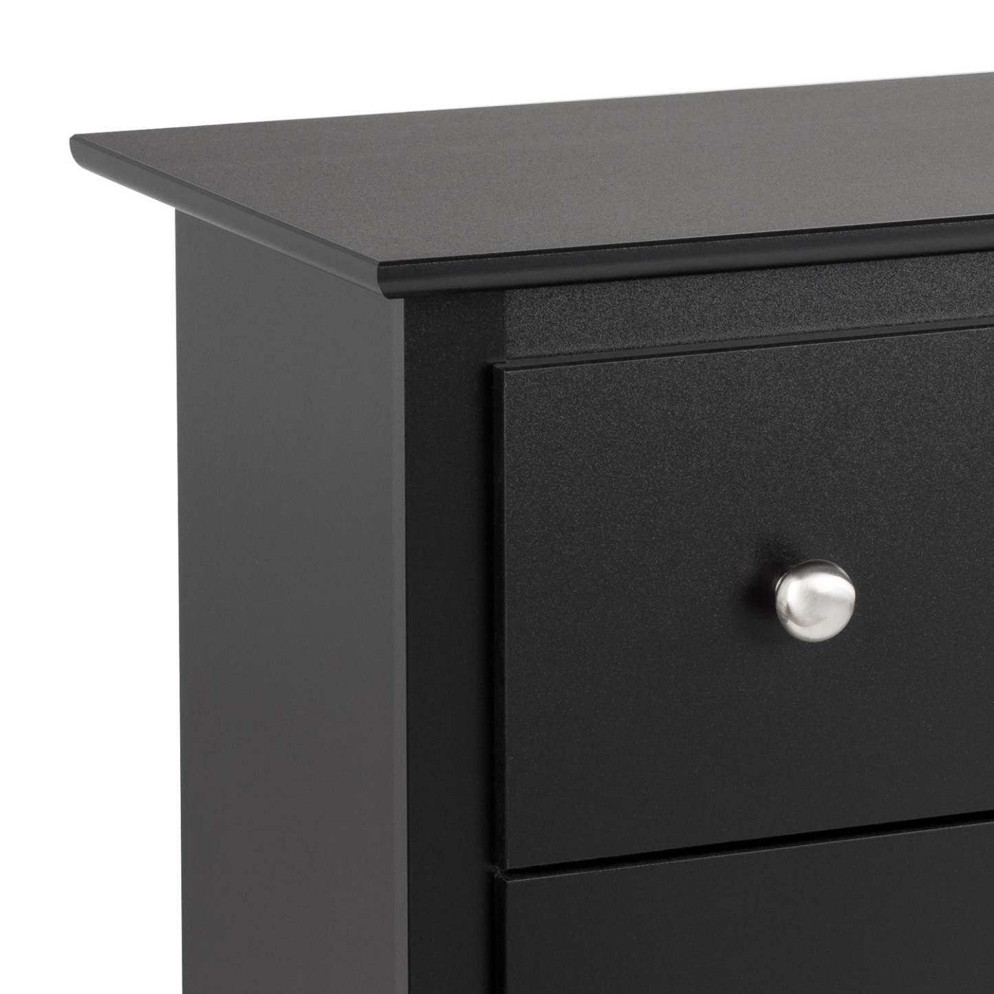 Commode Jade 8 tiroirs - Noir|Commode Jade à 8 tiroirs - noire