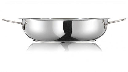 Arimi Bella Batterie De Cuisine Italienne En Acier Inoxydable 7 Pièces - Couvercles En Verre|Arimi Bella Batterie De Cuisine Italienne En Acier Inoxydable 7 Pièces - Couvercle En Verre