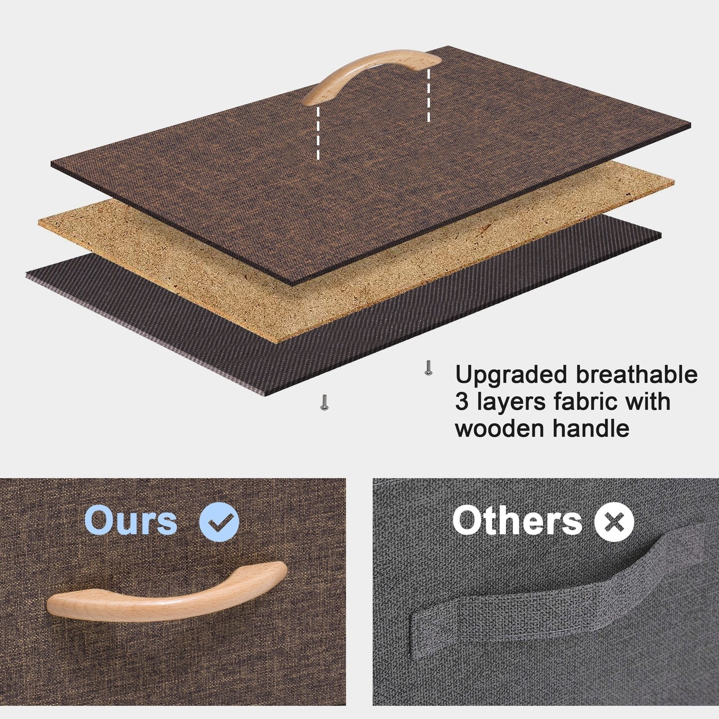 Commode verticale à 6 tiroirs de rangement par Crestlive Products