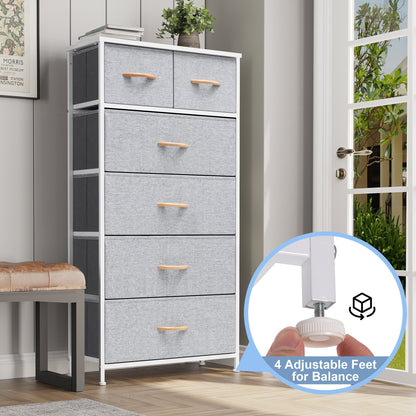 Commode verticale à 6 tiroirs de rangement par Crestlive Products