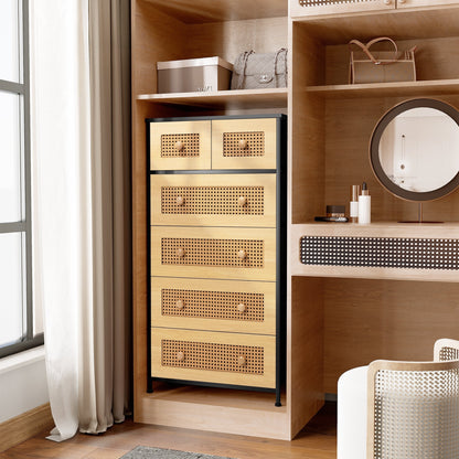 Commode verticale à 6 tiroirs de rangement par Crestlive Products