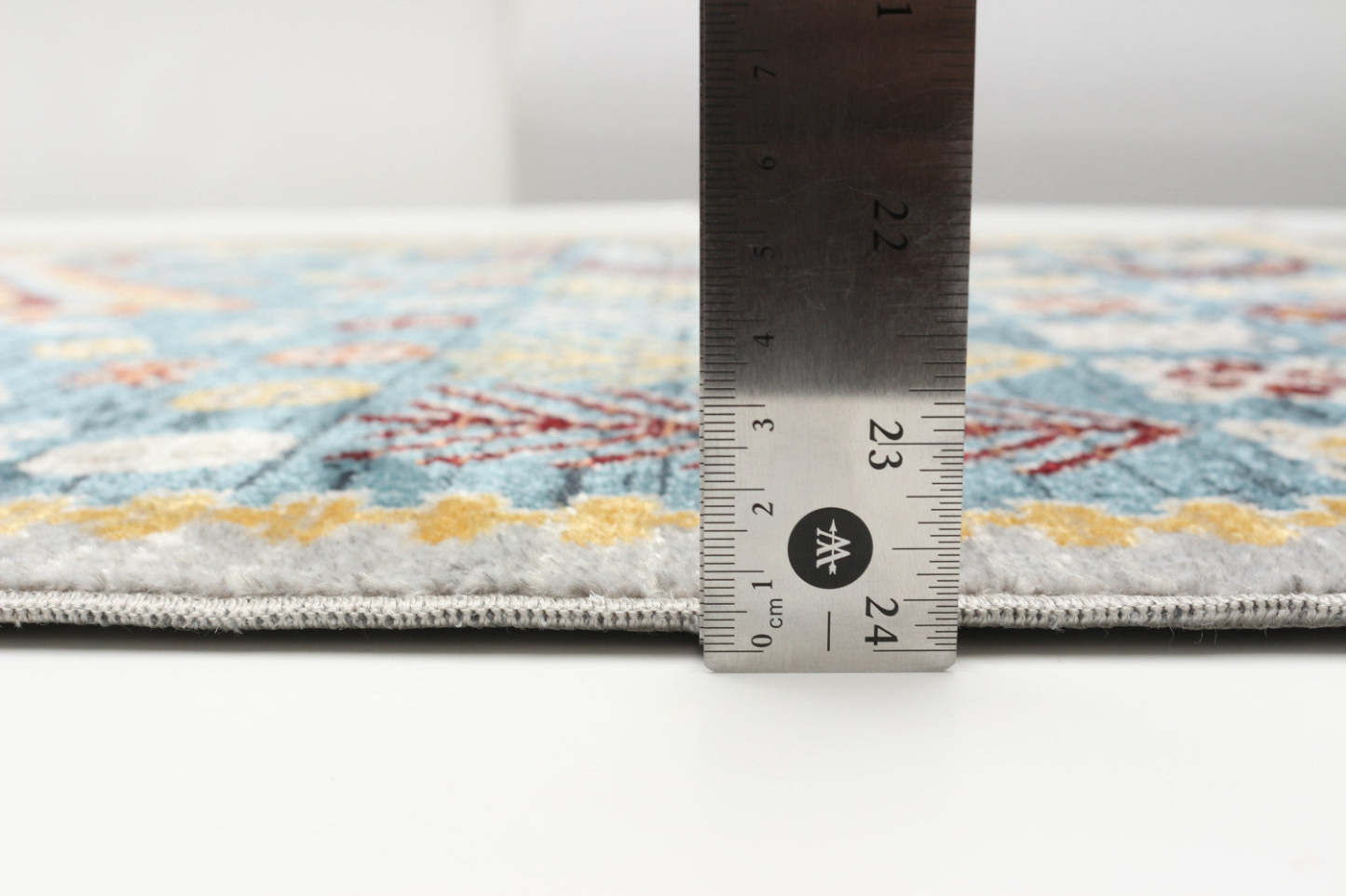 Tapis bleu gypsy lavable en machine - 6'0 x 9'0|Carpette Gypsy bleue lavable à la machine - 6 pi 0 po x 9 pi 0 po|D86F6M3U