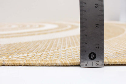 Neisha Modern Gold Rug 5'3 X 7'3 Area Rug|Tapis Neisha Modern doré 5 pi 3 po x 7 pi 3 po|D86FCXLB