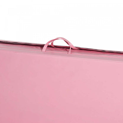 Soozier 4ft X 8ft X 2inch Tapis de gymnastique pliant Tri-fold avec poignées de transport pour Mm|Soozier 4pix6pix2pouce Pu Cuir Gymnastique Culbutage Tapis De Gym Arts Pliant Yoga Exercice Tampon 4