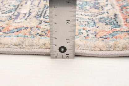 Tapis bleu-gris Bolivar Yalameh - 5'0 x 8'0|Carpette Bolivar Yalameh bleu-gris - 5 pi 0 pox 8 pi 0 po| D29Z4AWX