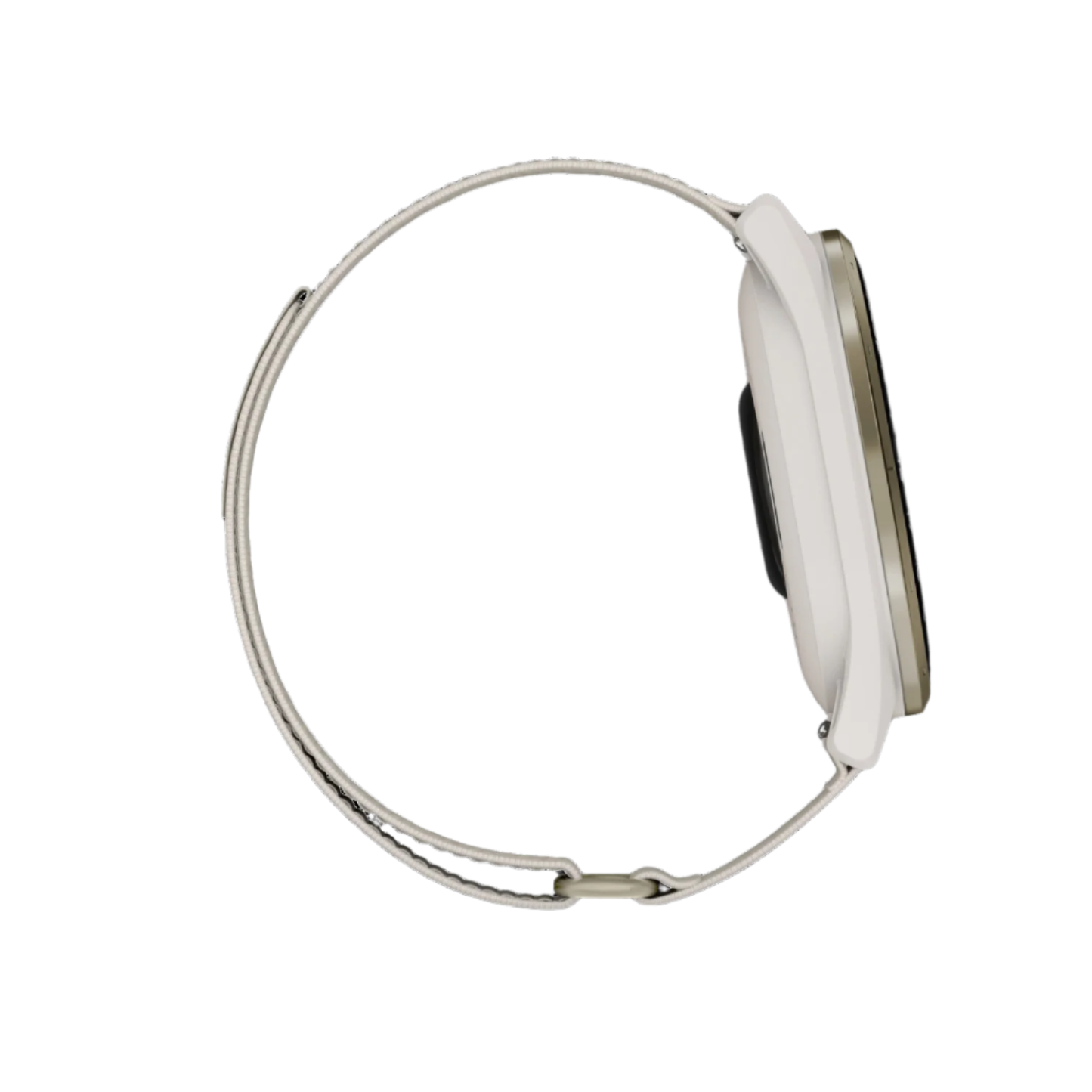 Garmin Approach S50 Amoled Montre Intelligente de Golf - Gps, 43 000 Parcours Préchargés | Aluminium Crème Or Bez