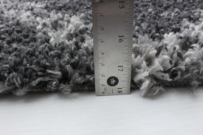 Helma Stark Dark Grey Shag 8'0 X 10'0 Area Rug|Carpette à poil long Helma Stark gris foncé 8 pi 0 po x 10 pi 0 po|D86F8T2P