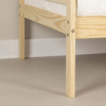 Lit simple de repos Sweedi Twin Daybed - Bois naturel