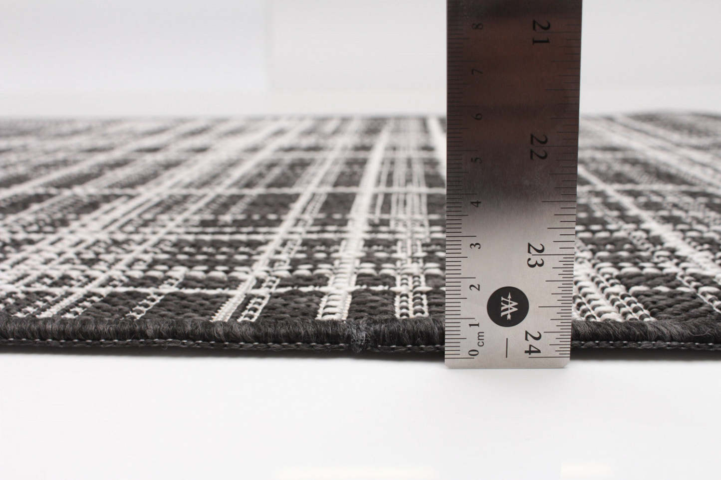 Tapis Panthea noir - 66 x 201 cm | Tapis de zone Panthea noir - 66 x 201 cm