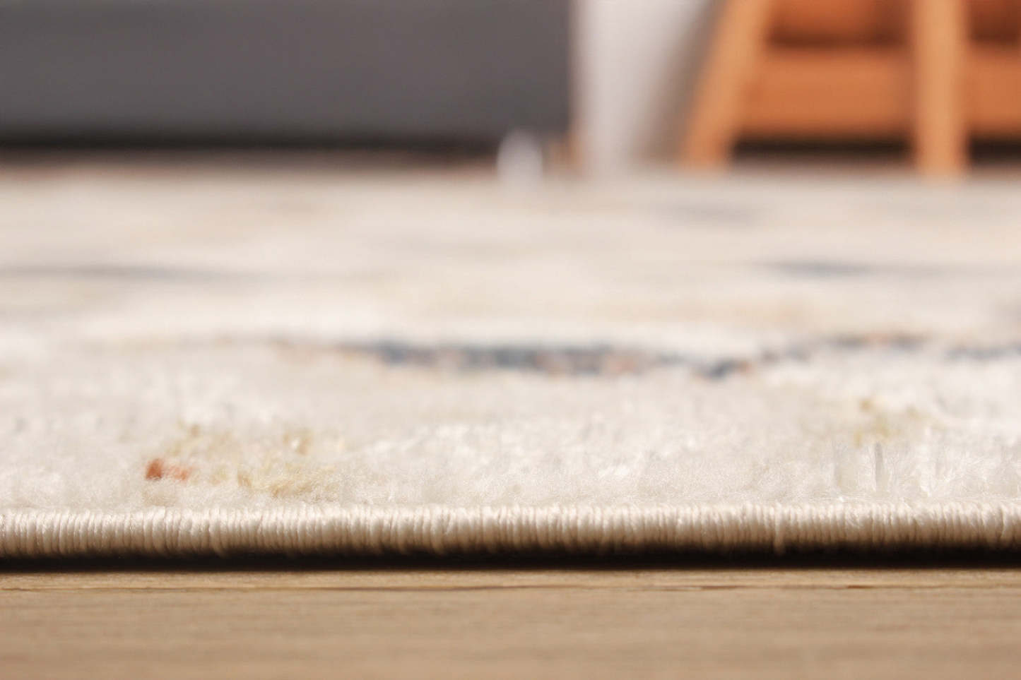 Tapis ivoire Rosette - 5'0 X 8'0 | Carpette Rosette ivoire - 5 pi 0 po x 8 pi 0 po