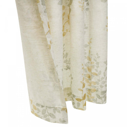 Habitat Lana Ivory Light Filtering Grommet Curtain Panel - 50 x 63|Panneau de rideau filtrant la lumière à œillets Lana ivoire d'Habitat - 50 x 63