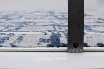 Carpette Jewel bleu marine - 5 pi 3 po x 7 pi 3 po