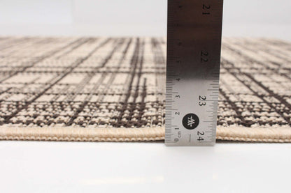 Carpette Panthea crème - 2 pi 2 po x 6 pi 7 po