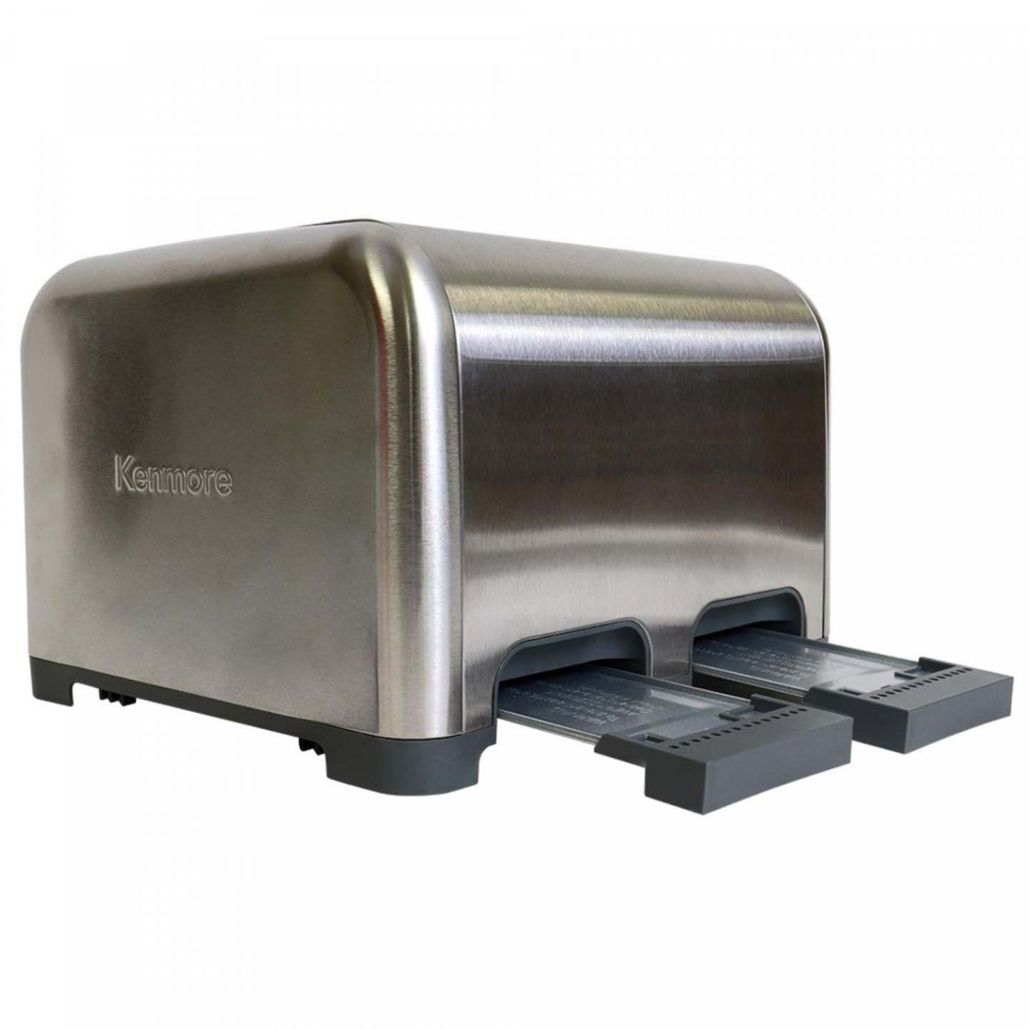 Grille-pain Kenmore à 4 tranches avec deux panneaux de commande, acier inoxydable - KKTSDC4SS