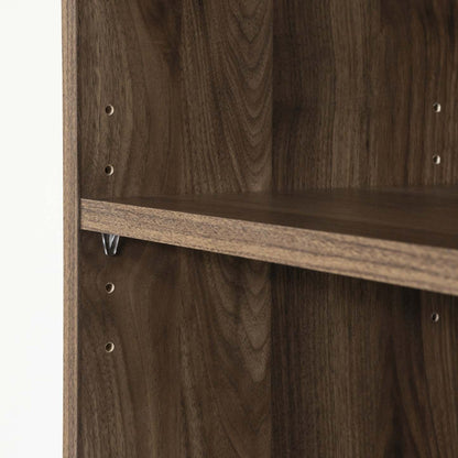 Bibliothèque étroite Axess à 5 comprimés - noyer naturel