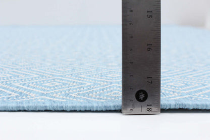 Tapis Neisha Diamond bleu clair 160 x 220 cm | Tapis Neisha Diamond bleu clair 160 x 220 cm | D86FXXSD